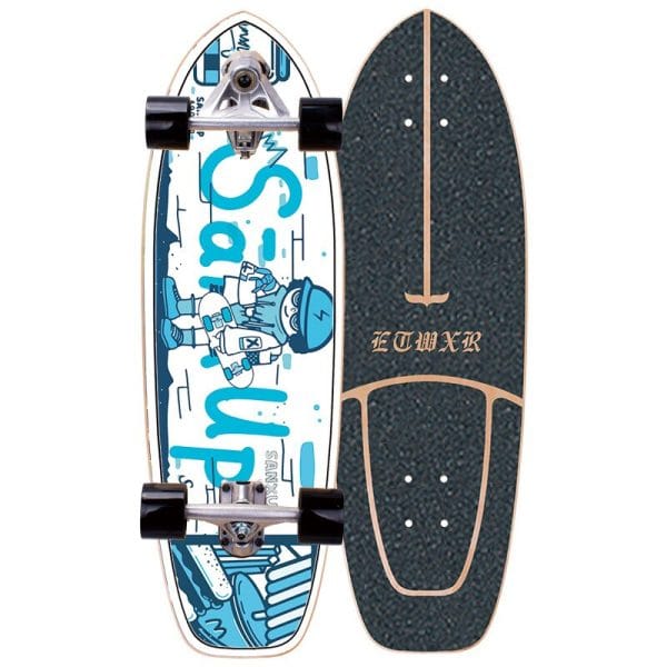 Land Surf Skate Surfboard Skateboard Cx4 Bridge Professional Street Walker Beginners Surfing Skiing Practice