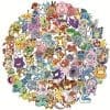 10/30/50/100PCS Cute Pokemon Anime Stickers DIY Motorcycle Travel Luggage Guitar Skateboard Classic Toy Funny Sticker Decal Gift