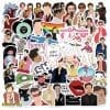 10/30/50Pcs British Singer Harry Style Stickers Decals Luggage Laptop Skateboard Bike Travel Cool Sticker for Children Toy Decor