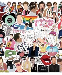 10/30/50Pcs British Singer Harry Style Stickers Decals Luggage Laptop Skateboard Bike Travel Cool Sticker for Children Toy Decor