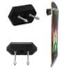 1Pc Skateboard Wall Display Rack ABS Stand Fixed Mount Indoor Floating Skateboard Storage No Punching Bracket Quick Installation