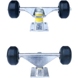 Alternative view of 2pcs Skateboard Truck Bracket Aluminum Alloy Cruiser Longboard Bridge Wheels Bearings Skate Deck Parts Trucks Accessories