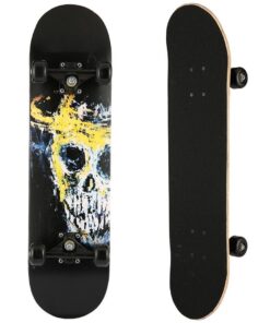 4 Wheel Skateboard Women Double Rocker Skateboard Bearings Maple Skates Decks Child Long Skate Board for Adults