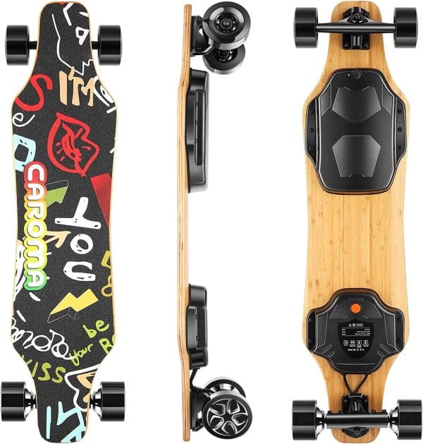 97cm 450W*2 dual motors 5.0AH 97cm long board 4 wheel electric skateboard Dual-drive split longboard electric skateboard