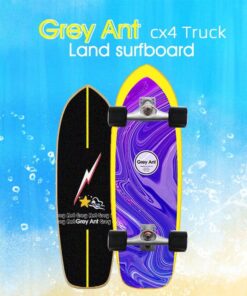 Alternative view of CX4 Truck Land Surfer Surfing Skateboard 32 Inch Surfboard Carver Practice Board 25-82cm Maple Wood Surfskate