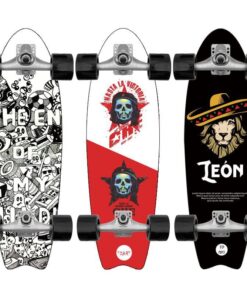Alternative view of Cx4 Bridge Surf Land Skateboard Skate Fish Board Professional Street Brushing Beginner Practice Board Surfskate Board 32 Inch