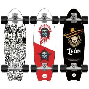 Cx4 Land Surf Skate Skateboard 750x235x125mm Fishboard Skiing