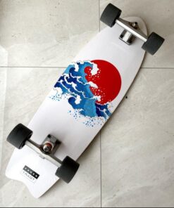 Cx4 Bridge Surf Land Skateboard Skate Fish Board Professional Street Brushing Beginner Practice Board Surfskate Board 32 Inch