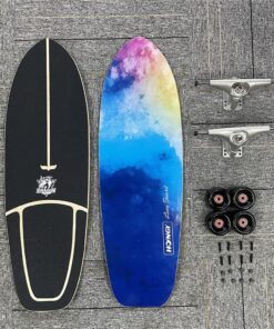 Alternative view of Land Surfboard Skateboard Generation Upgraded Ski Surf Training Brush Street Skateboards Surfskate Board Skate Surfboard
