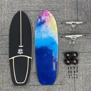 Alternative view of Land Surfboard Skateboard Generation Upgraded Ski Surf Training Brush Street Skateboards Surfskate Board Skate Surfboard