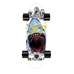 Alternative view of Land Surfing Skateboard Cx7 Bridge Maple Simulation Surfing Ski Practice Board 76cm Land Surf Skate Surfskate Board